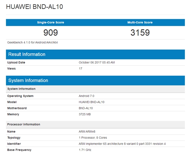 Honor 7X Spotted on TENAA; May Come with Horizontal Dual Rear Cameras