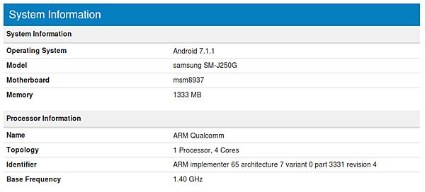 Samsung Galaxy J2 (2017)