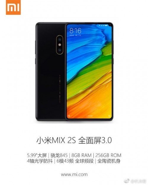 Xiaomi Mi Mix 2s