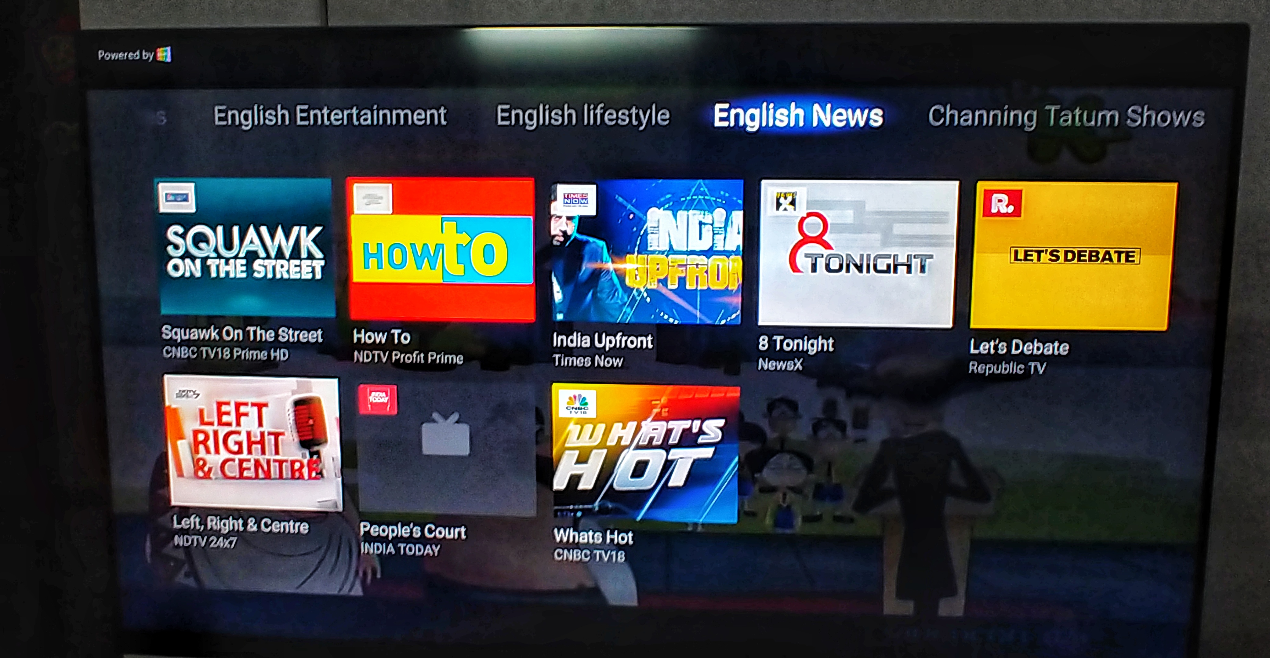 Xiaomi MI TV 4 UI