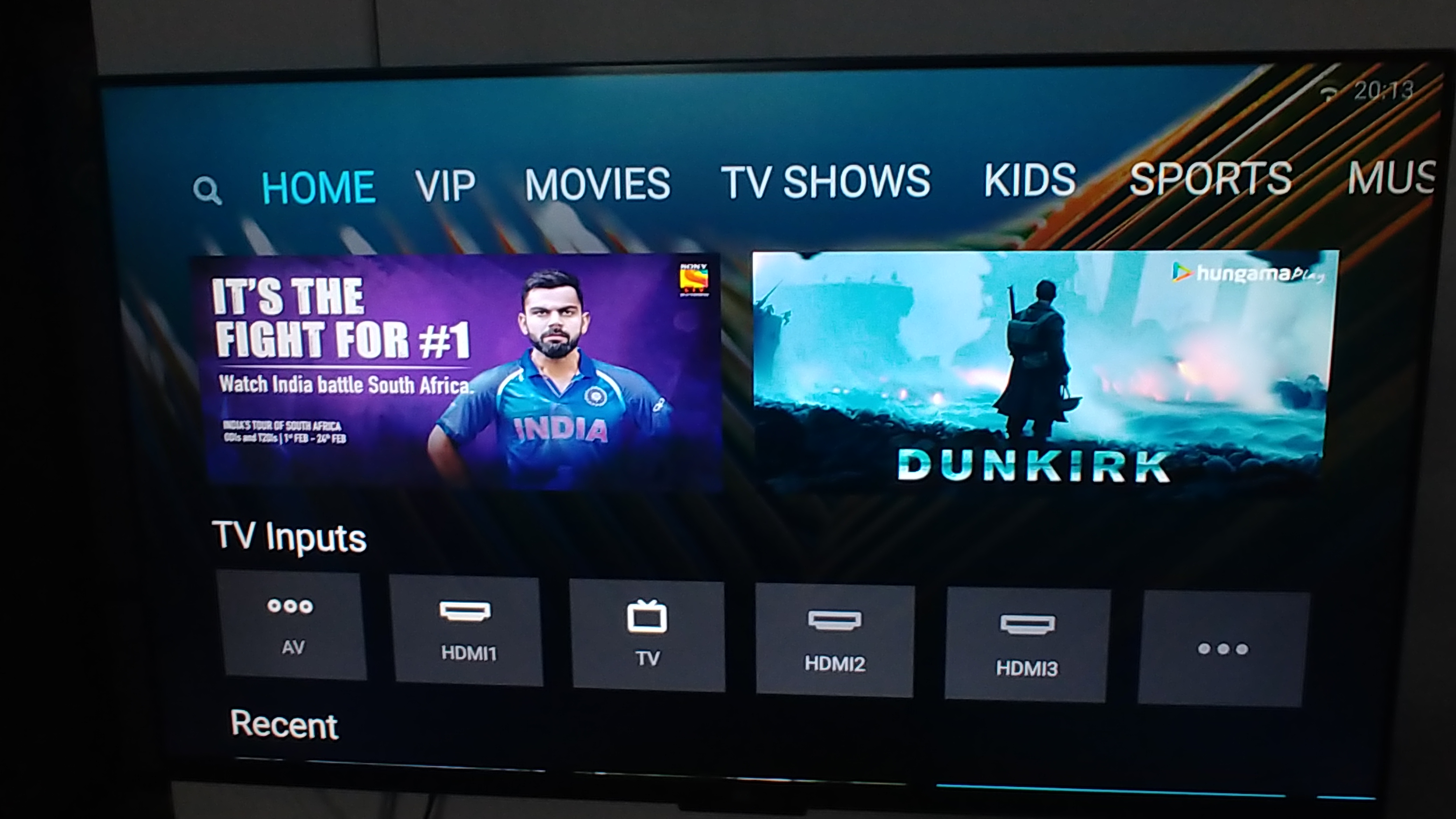 Xiaomi MI TV 4 UI