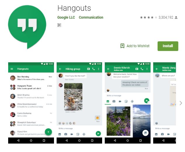 Hangouts