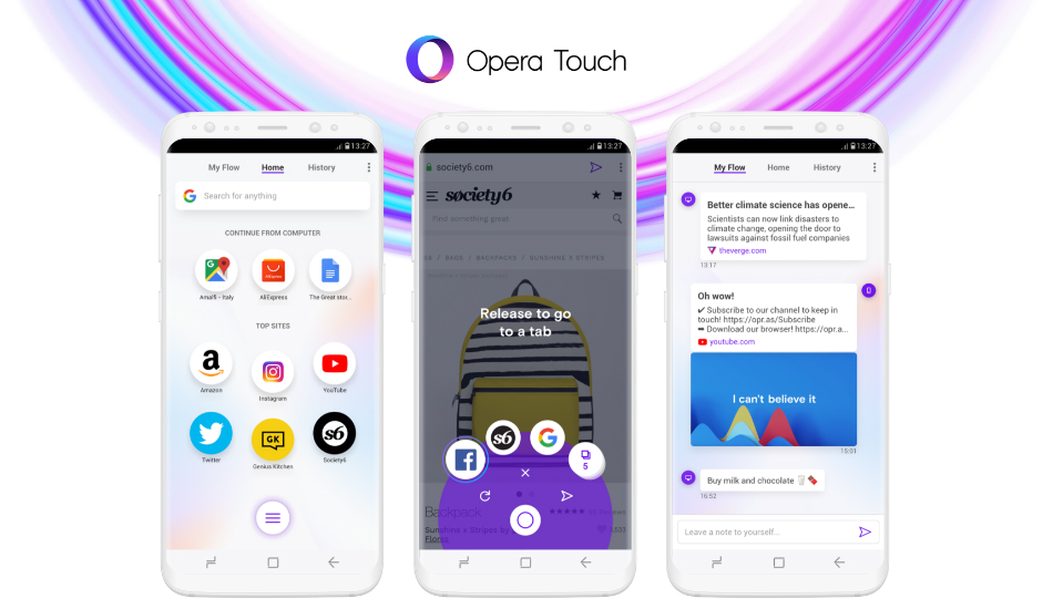 Opera Touch