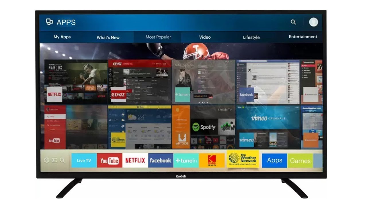 Kodak 50-inch 4K UHD SMART TV