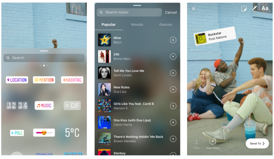 Instagram Stories Music
