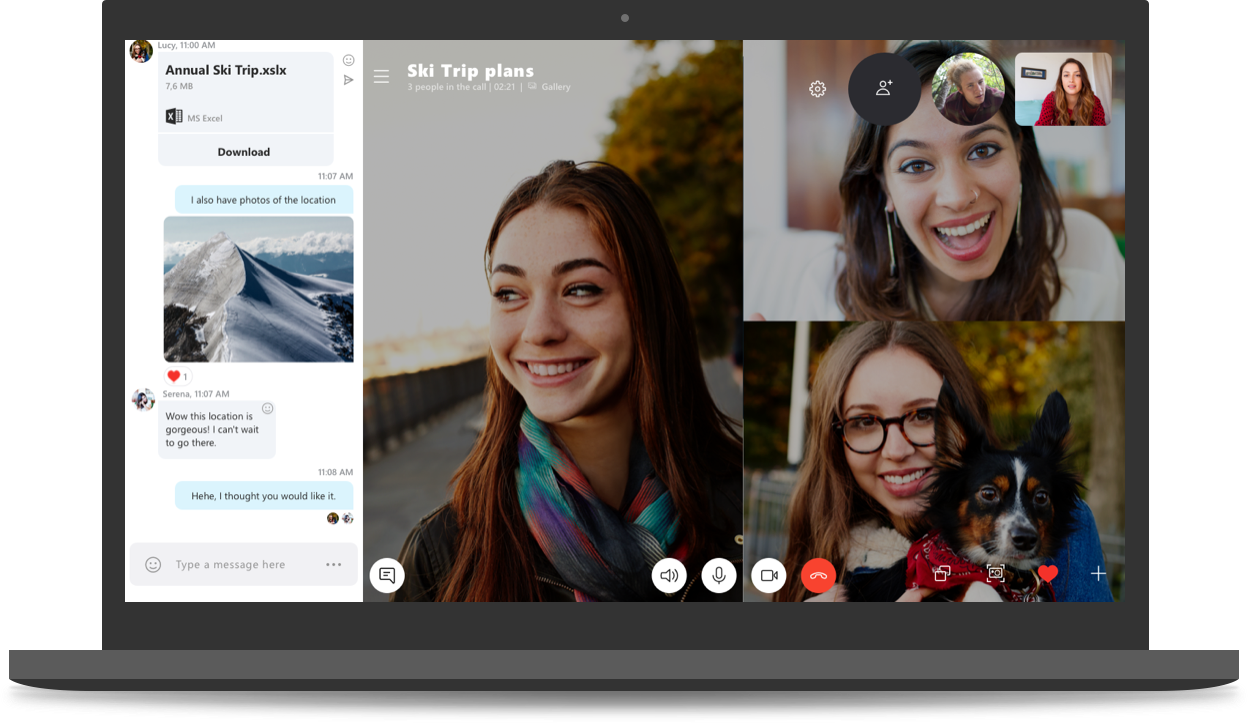 Skype 8.0 