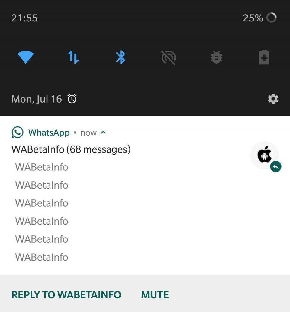 WhatsApp Mute