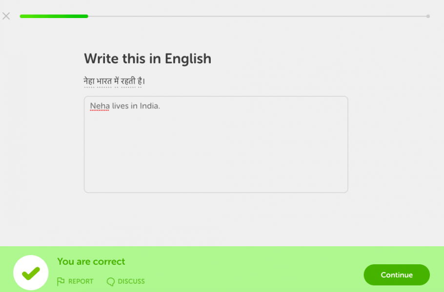 hindi duolingo incubator