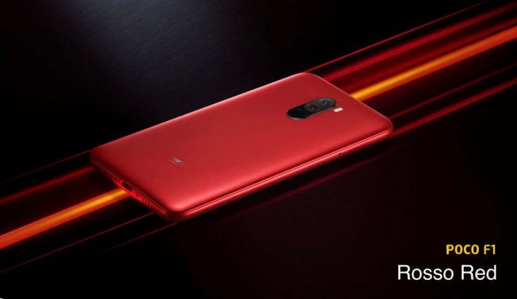 Xiaomi Poco F1 Rosso Red Edition to go on sale on October 11
