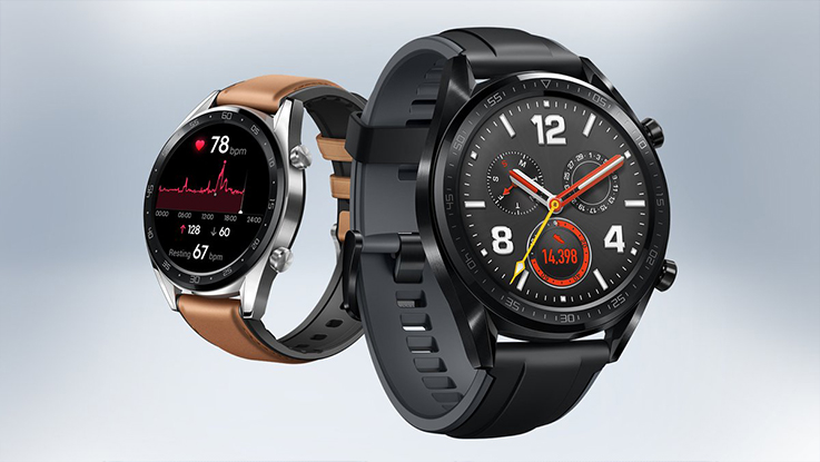 Huawei Mate 20 X with 7.2 inch QHD display Huawei Watch GT and