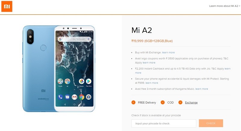 Xiaomi Mi A2 Red colour variant launched in India: Price, specifications