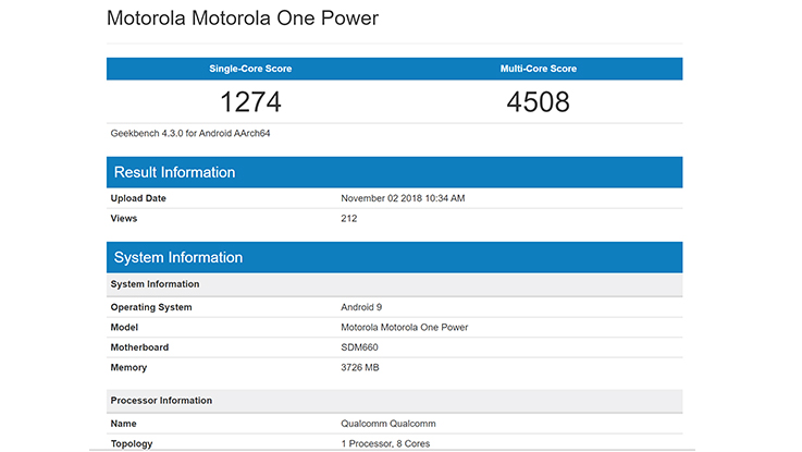 Motorola One Power