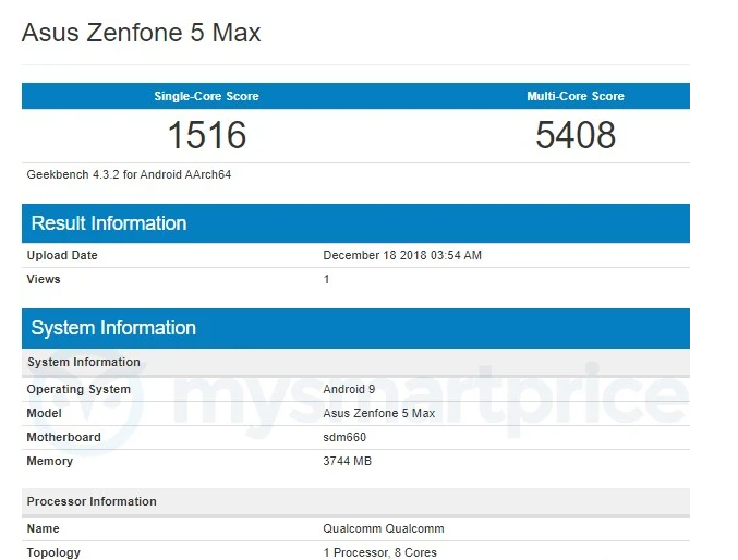 Asus Zenfone 5 Max