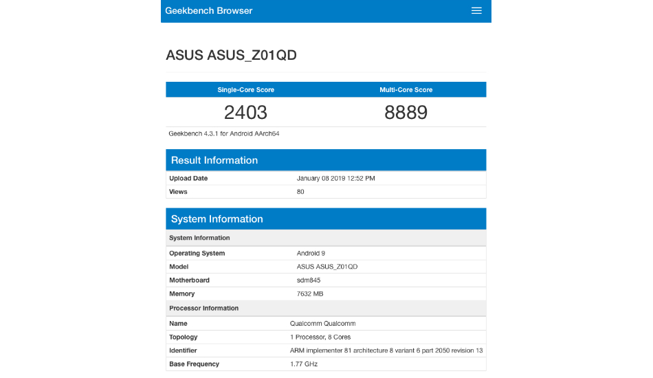 Asus ROG Phone Android 9 Pie update