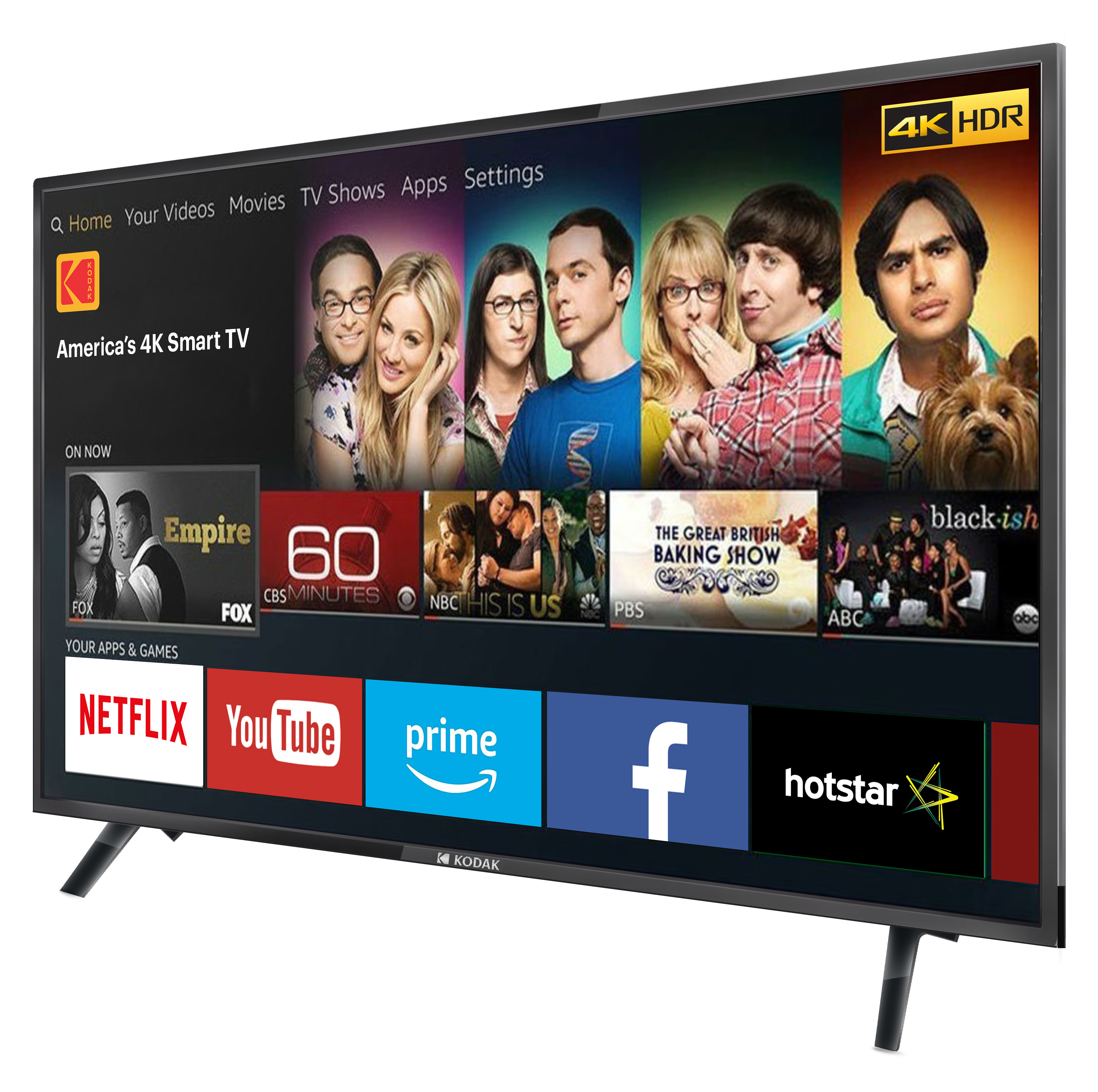 Kodak 43-inch UHDX 4K Smart TV