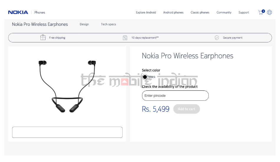 Nokia Pro Wireless Earphones