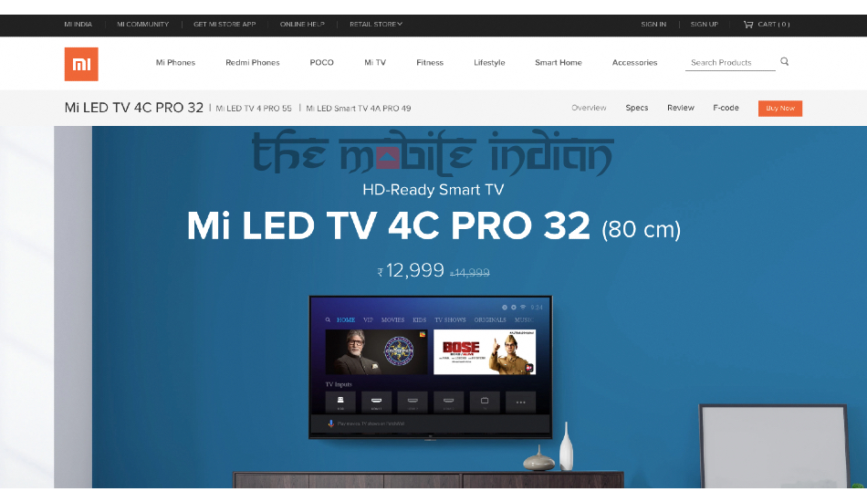 Mi LED TV 4C Pro 32-inch