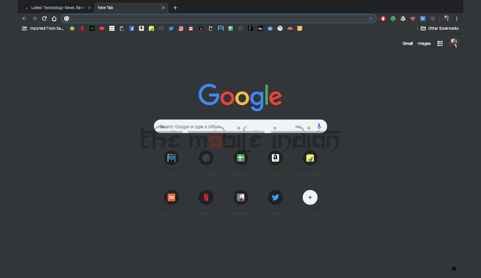 Chrome Dark Mode on Mac