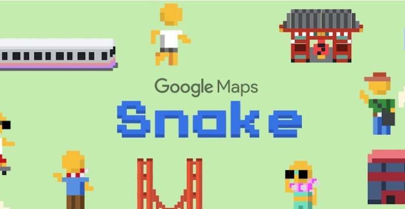 Google Maps gets Snakes