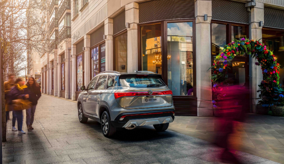 MG Hector Internet car