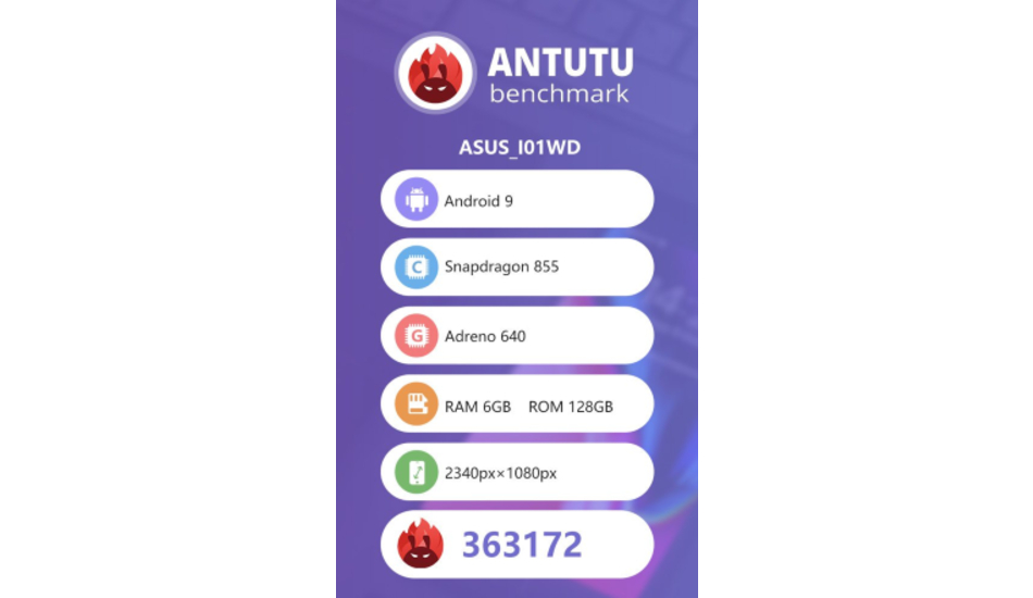 Asus Zenfone 6Z AnTuTu