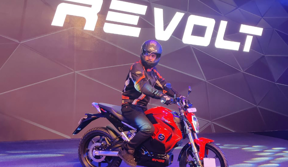 Revolt RV 400 AI motorcycle