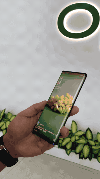 Oppo teases Waterfall Screen technology