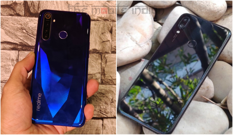 Realme 5 Pro vs Redmi Note 7 Pro: Design