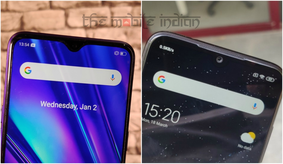 Realme 5 Pro vs Redmi Note 7 Pro: Display