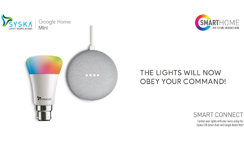 Syska Google Home Mini Combo