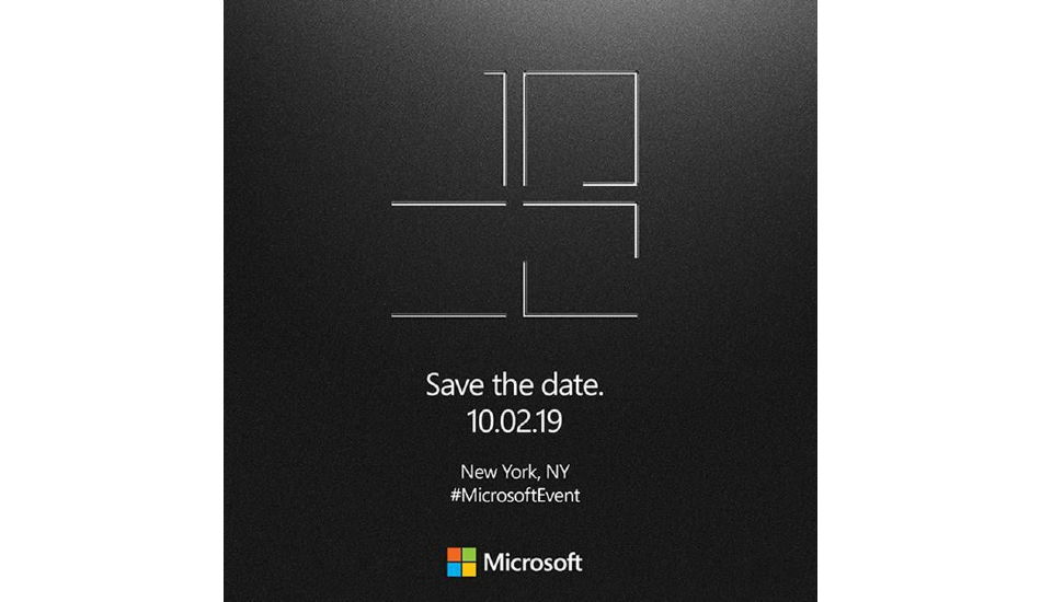 Microsoft Surface event October 2