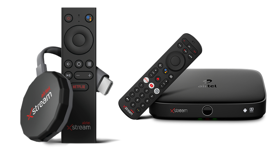 Airtel Xstream Stick and Xstream Box