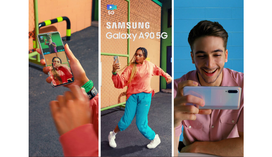 Samsung Galaxy A90 5G promo