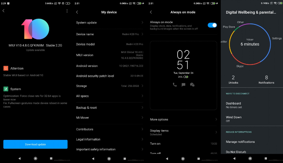 Redmi K20 Pro Android 10