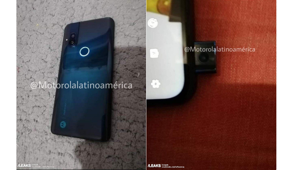 Moto phone with pop-up front camera