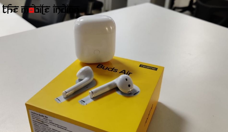 Realme Buds Air "width =" 950 "height =" 550