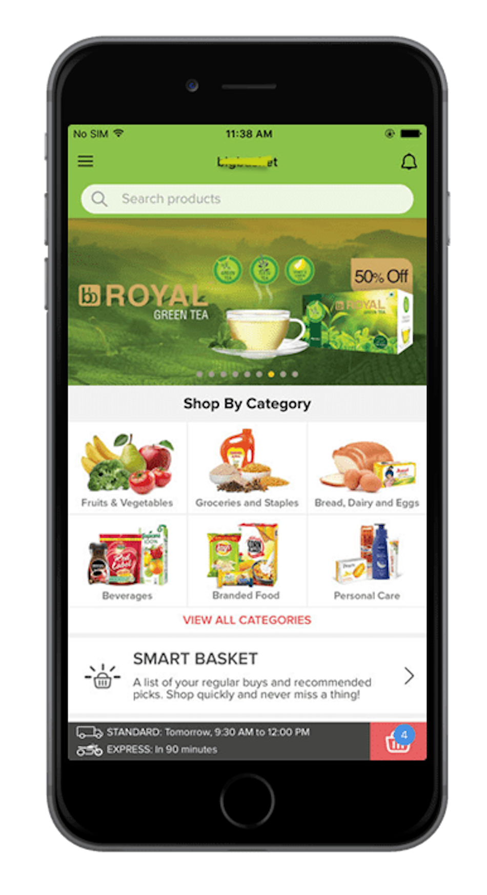 Top 5 Grocery delivery apps