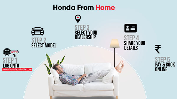 Honda offer online sales