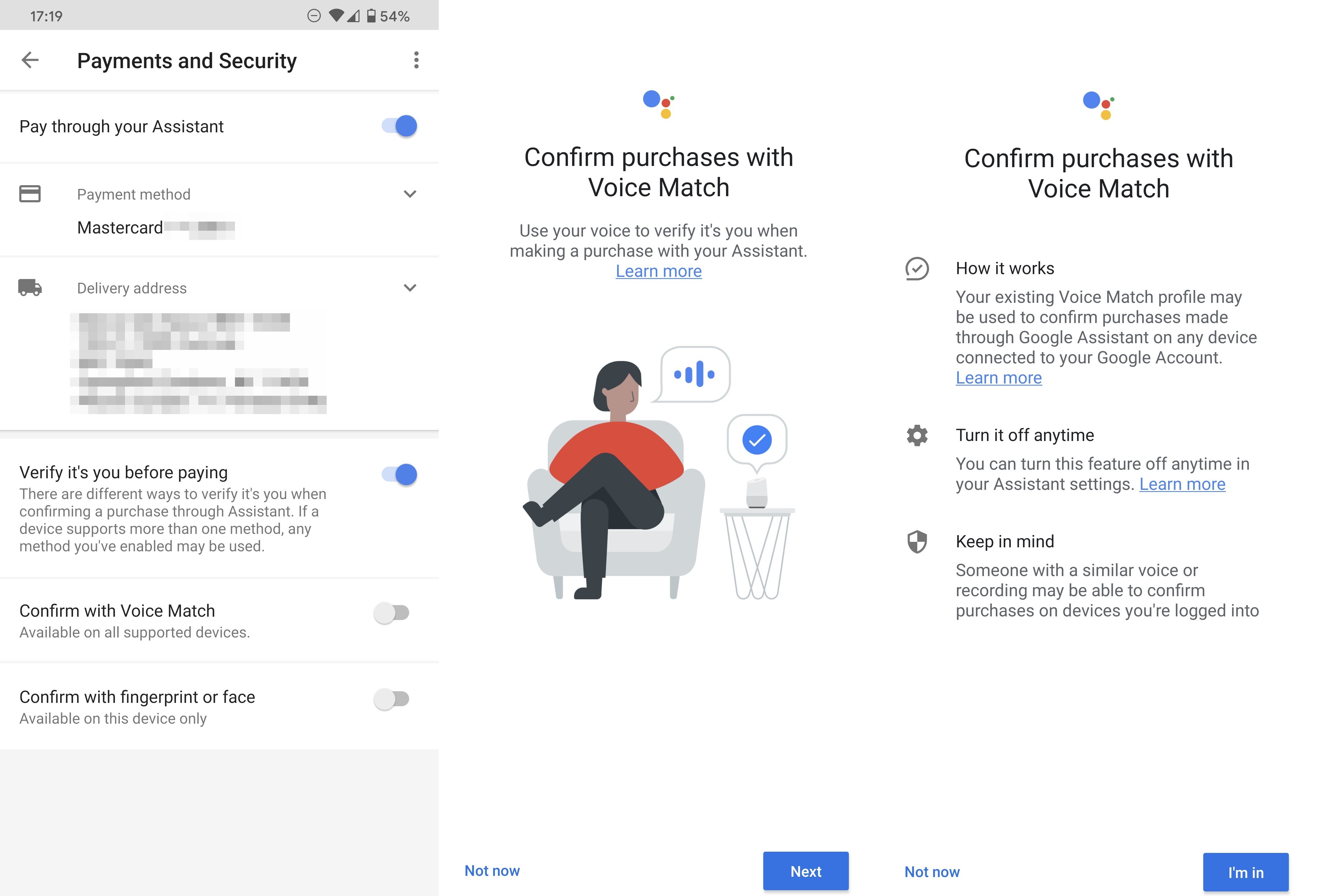 new payment option on Google