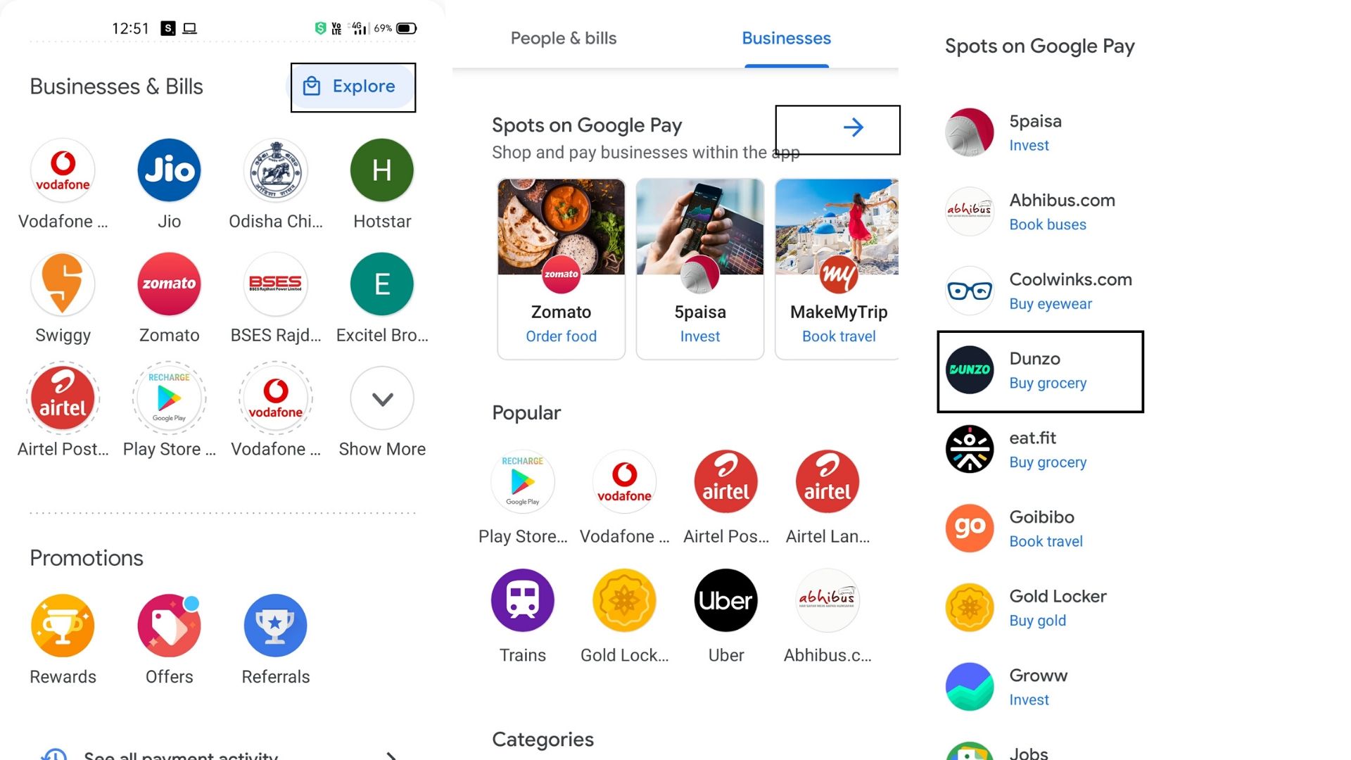 new feature on google pay