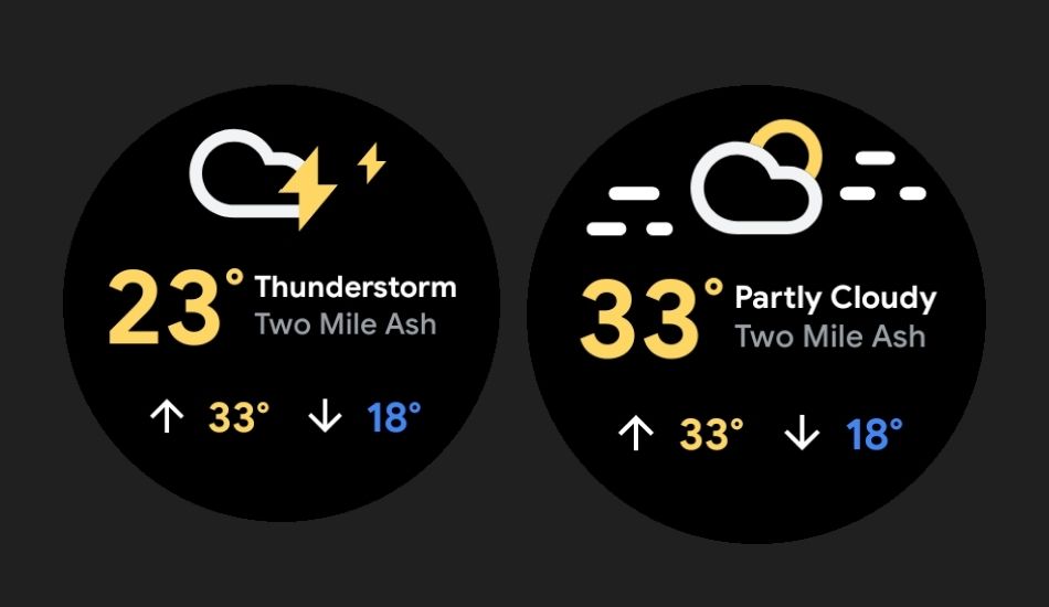 Weather App WearOS