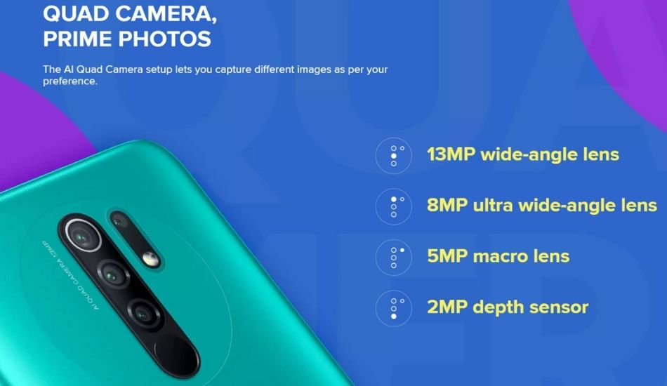 Redmi 9 Cameras