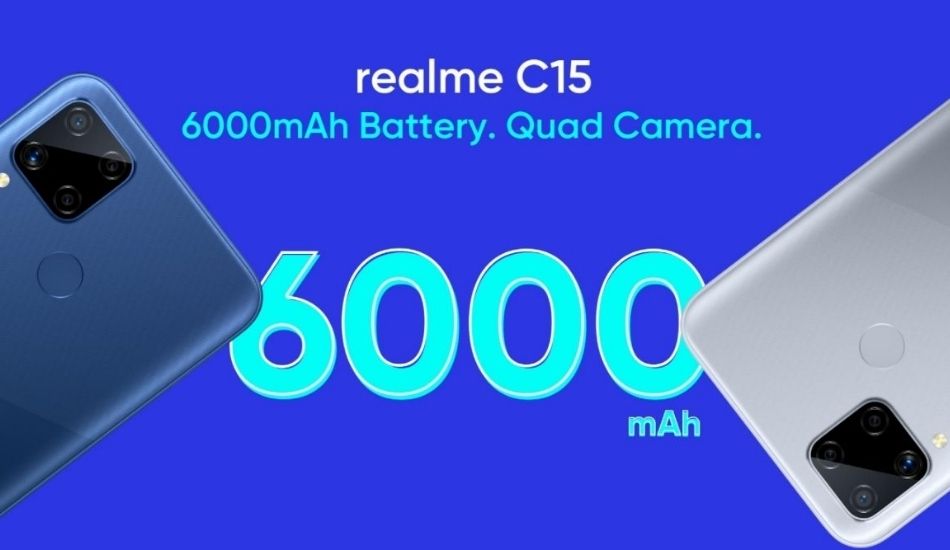 realme c15 battery