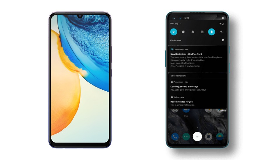 Op Nord vs V20 display 
