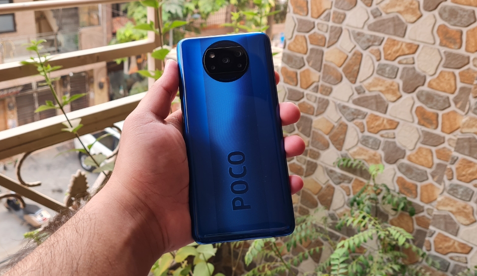 Poco X3 rear