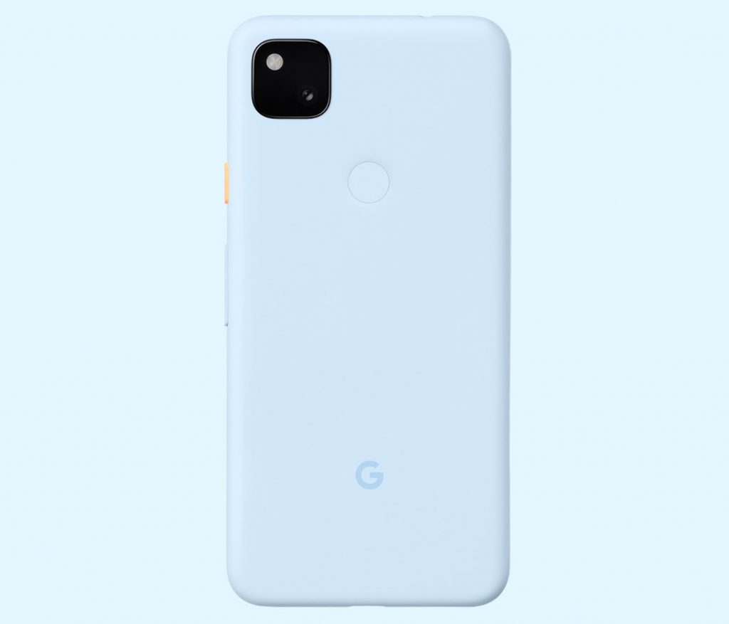 Google Pixel 4a Barely Blue