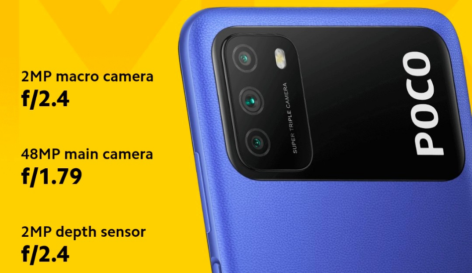 Poco M3 cameras 