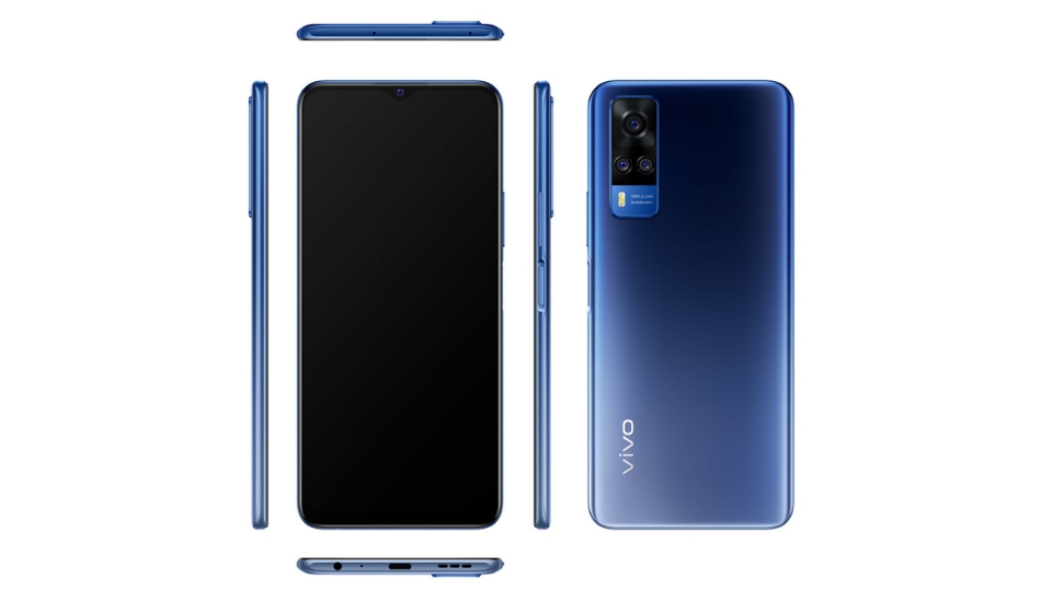 Vivo Y51 blue