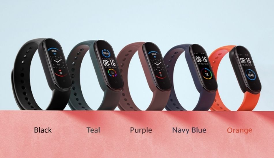 Smart Band 5 colours