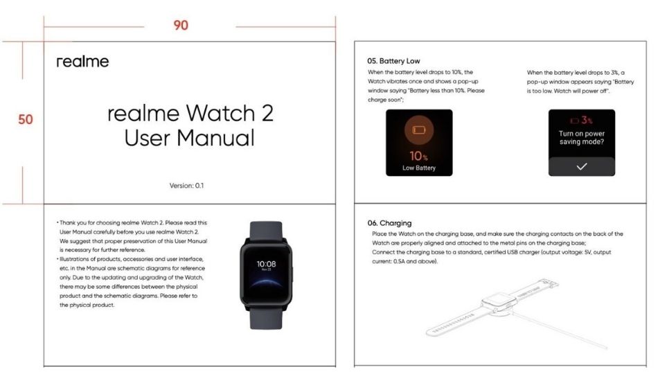 Realme Watch 2 user manual 